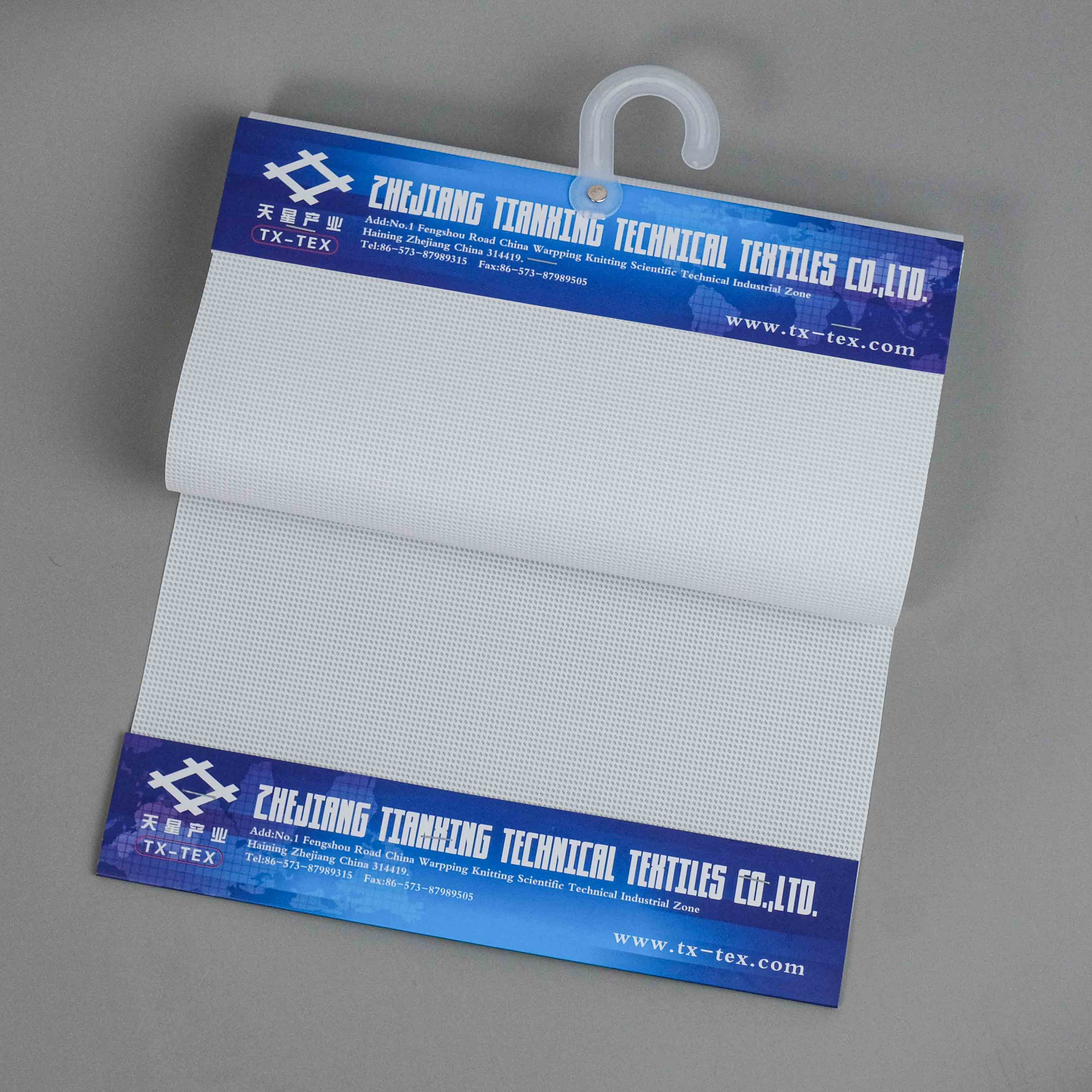 Outdoor Indoor Coated Mesh Fabric Vinyl For Printing And Advertising